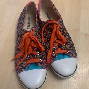 Multicolor Converse Sneakers Shoes 10